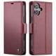 thumbnail image 1 of CaseMe tipo cartera iPhone 16 con cierre magnético, RFID, tarjetero, soporte, carga inalámbrica, 1 of 5