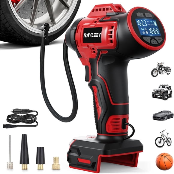 Inflador Neumáticos Rayleey 160 PSI Inalámbrico Milwaukee 18V