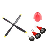 Bothyi - Rc Craft Landing Gear Set Rc Avión Hélices Para Wltoys Xk 280 Rc Plane