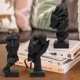 thumbnail image 2 of Escultura decorativa Prosfalt Thinker Statue Set de 3 piezas de resina, 2 of 6