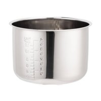 Magideal - Olla Interior Para Olla Arrocera, Revestimiento De Repuesto Para Olla A Presión, Multiusos, Fácil De Limpiar, Recipiente Interior Portátil Redondo Res L