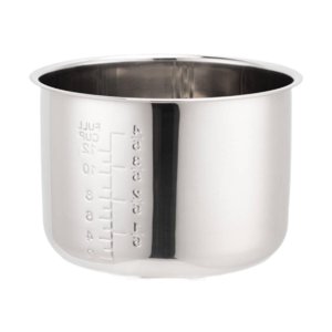 Magideal - Olla Interior Para Olla Arrocera, Revestimiento De Repuesto Para Olla A Presión, Multiusos, Fácil De Limpiar, Recipiente Interior Portátil Redondo Res L