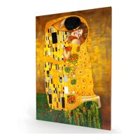 Genérico - Cuadro Canvas El Beso 50X70 Cm