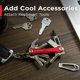 thumbnail image 4 of Llavero KeySmart Compact, organizador de llaves con capacidad para hasta 14 llaves, color rojo, 4 of 7