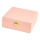 thumbnail image 3 of Joyero Portátil Caja De Almacenamiento Organizador Display Joyero Titular Rosa, 3 of 5