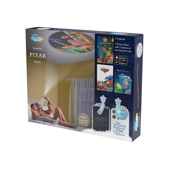Proyector de vídeo Moonlite Pixar 3 Story Pack