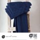 thumbnail image 4 of Toallas de baño SALBAKOS 4 piezas 27x54 cm azul marino algodón, 4 of 8