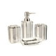 thumbnail image 3 of Juego de Accesorios de Baño Argenta Transparente, 3 of 3