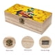 thumbnail image 3 of Migración Caja Organizadora de Madera Rústica - Caja Decorativa Multifuncional para Escritorio, Hogar, Oficina, Joyas y Manualidades, 3 of 6