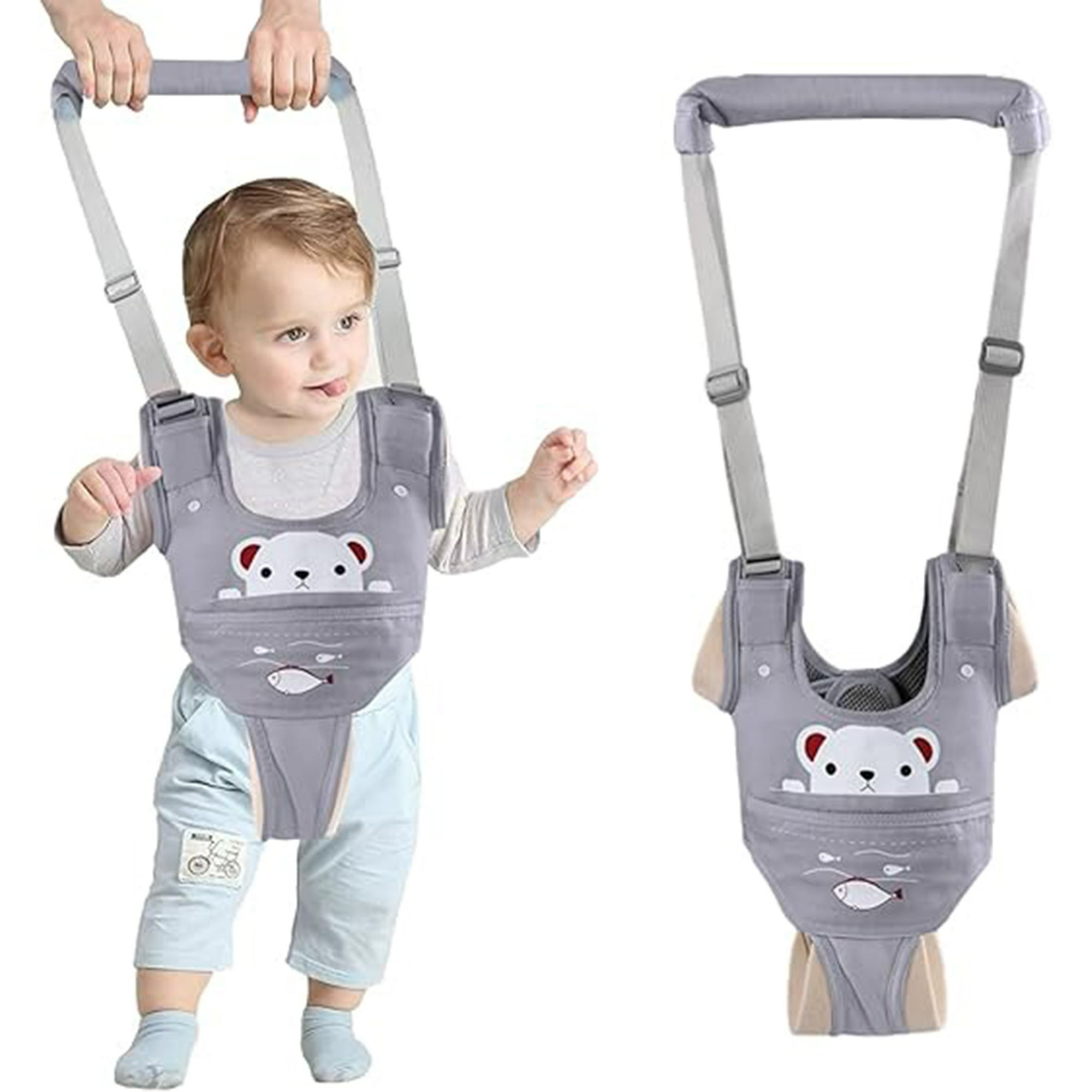 Veatool - Cinturón De Seguridad Para Caminar Para Bebés, Cinturón De Asistencia Ajustable, Cinturón De Seguridad Para De Pie Y Caminar, Diseño De Entrepierna Desmontable, Asistente Para Bebés De 8 A 24 Meses