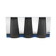 thumbnail image 3 of Set 6 Vaso diamond vidrio 350ML gris, 3 of 6