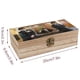 thumbnail image 2 of Los Trillizos Sturniolo Caja Organizadora de Madera Rústica - Caja Decorativa Multifuncional para Escritorio, Hogar, Oficina, Joyas y Manualidades, 2 of 6