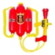 thumbnail image 1 of Mochila Bombero Pistola Lanza Agua Chorro Niños Juguete, 1 of 5