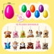 thumbnail image 5 of Huevos de Pascua con mini peluches de animales para niños, 5 of 7