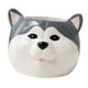 thumbnail image 5 of Maceta De Cerámica Con Forma De Perro De Dibujos Animados, Maceta Para Decorar La Entrada, Husky, 5 of 5
