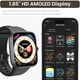 thumbnail image 2 of Reloj inteligente TOZO S7 Bluetooth Call con pantalla AMOLED de 1,85 pulgadas, 2 of 8