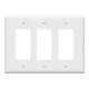 thumbnail image 1 of Placa de pared ENERLITES de 3 vías blanca 12 cm x 17 cm, 1 of 8