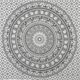 thumbnail image 2 of Tapiz de Pared RAJRANG Mandala de Elefante 229x213 cm Algodón, 2 of 7