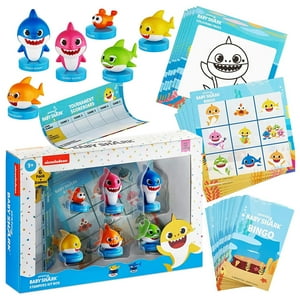 Pmi International - Baby Shark Game Character Bingo Cards Coloring Stampers Play