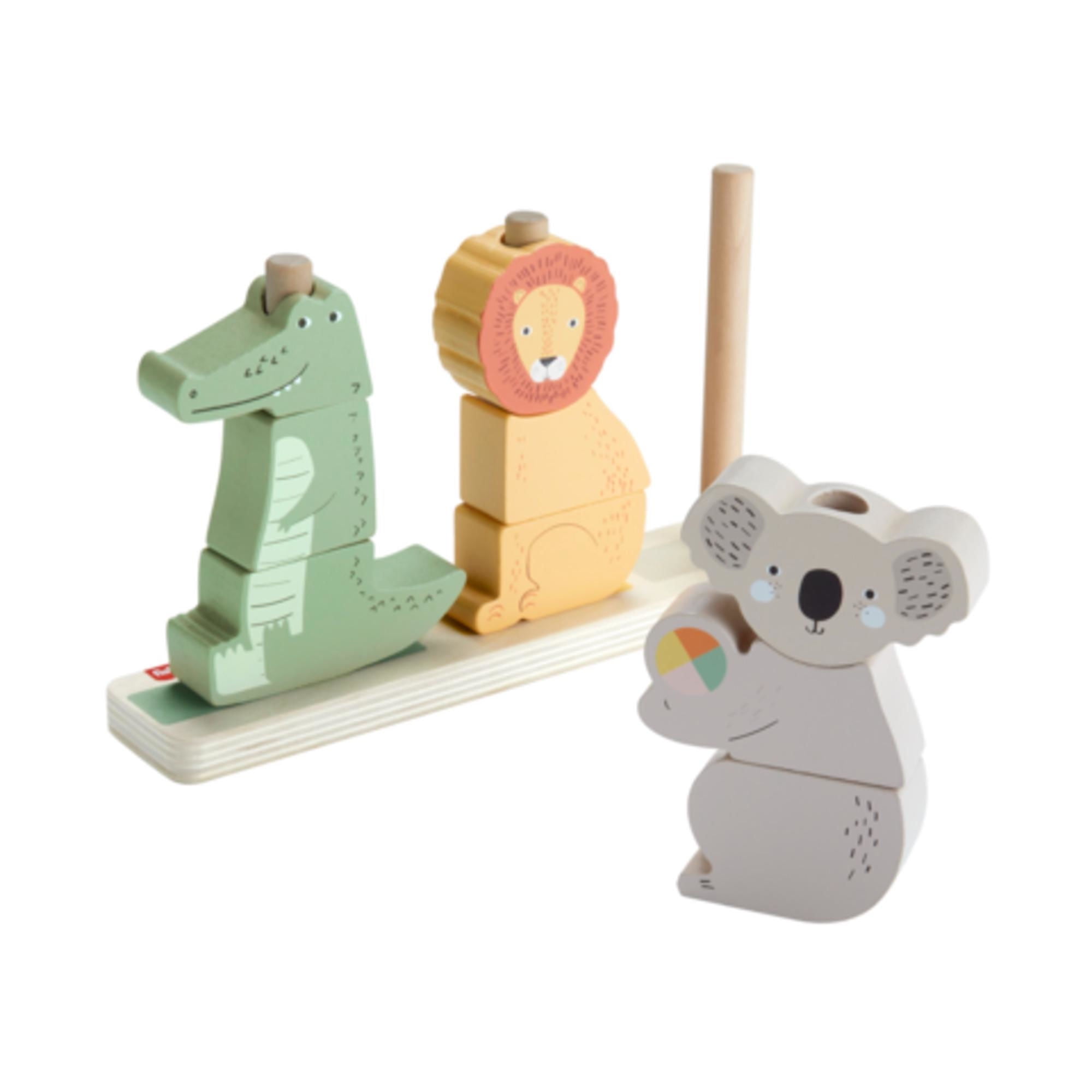 Fisher-Price - Juguete Para Bebés Animalitos Apilables - Fisher Price
