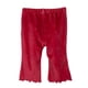 thumbnail image 2 of Calza Bebé Niña Flare Plush Rojo, 2 of 3