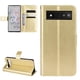 thumbnail image 2 of Funda tipo libro para Google Pixel 6A 5G, cartera todo‑en‑uno, funda multifuncional con tarjetero y correa de muñeca desmontable, 2 of 4