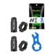 thumbnail image 1 of 2 Piezas De Cubierta De Válvula Francesa Presta De Aleación De Titanio Para Neumático De Bicicleta MTB Negro, 1 of 5