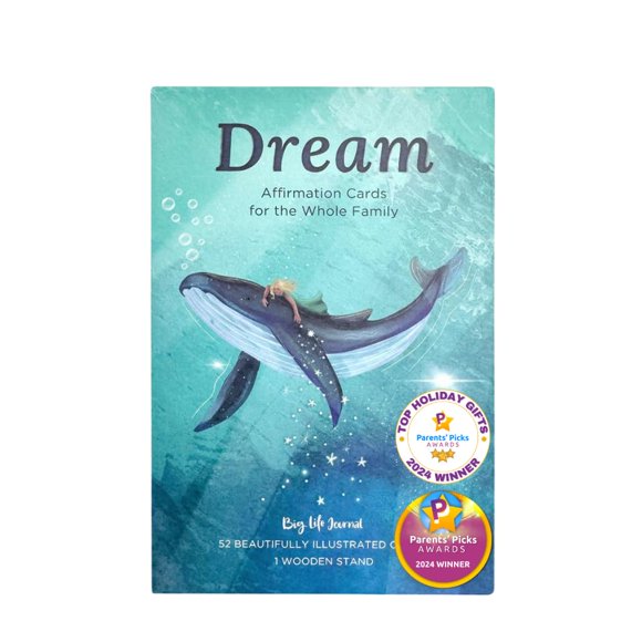 Affirmation Cards Big Life Journal Dream con soporte expositor