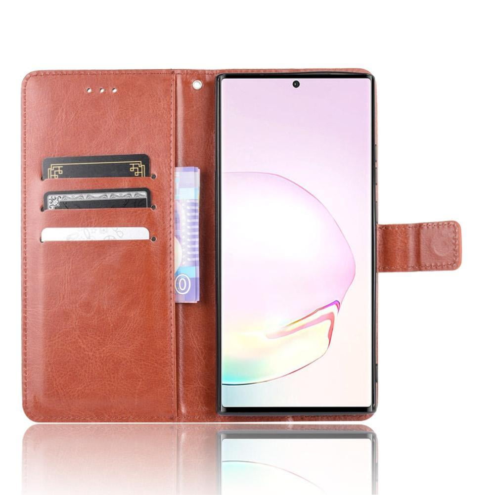 Foxdock - Funda Tipo Libro Para Samsung Galaxy Note 20 5g, Cartera Todo‑en‑uno, Funda Multifuncional Con Tarjetero Y Correa De Muñeca Desmontable