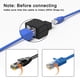 thumbnail image 3 of Acoplador Rj45 Gigabit Ethernet Cat8 Cat7 Cat6, 3 of 7