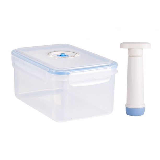 Contenedor al vacío, Contenedor de almacenamiento de alimentos, Horno hermético Frigorífico portátil Caja para mantener frescos, Contenedor sellado al 2.2L