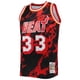 thumbnail image 1 of Camiseta Mitchell and Ness Miami Heat Alonzo Mourning 33 Marble, 1 of 4