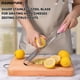 thumbnail image 4 of Rallador Zester Rainspire de Acero Inoxidable con Mango Rosa, 4 of 7