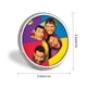thumbnail image 2 of The Wiggles-Theme Round Button Badge: Premium Metal Construction, Ideal for High-End Events 2.8 cm, 2 of 6