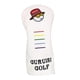 thumbnail image 3 of Funda Para Cabeza De Golf A Prueba De Ara?azos, Funda Protectora Para Cabeza De Palo, Regalo Para Golfista, 1 Conductor, Color Blanco, 3 of 5