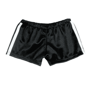 Short Deportivo Negro Build A Bear Para Peluche