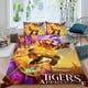 thumbnail image 2 of El Aprendiz del Tigre Conjunto de sábanas temático, trío de piezas, cómodo y amigable con la piel, diseño único, regalo de decoración para el hogar para familiares, amigos y fans,140cm *210cm, 2 of 6