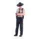 thumbnail image 2 of Figura De Policía Masculina En Miniatura A Escala 1/64 Pintada Para Diorama, Micropaisajes, Decoración, Emisión De Ticket, 2 of 5