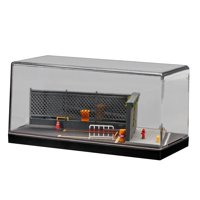 Bothyi - Vitrina De Exhibición De Modelo De Vehículo Fundido A Presión A Escala 1:64, A Prueba De Polvo, Decoración Del Hogar