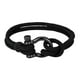 thumbnail image 5 of Parejas Cuerda Pulsera Brazalete Moda Impermeable Para Acampar Al Aire Libre Negro, 5 of 5