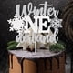 thumbnail image 5 of Decoración para tartas con diseño de copo de nieve para el primer cumpleaños de Onederland, color pl, 5 of 5