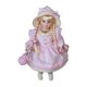 thumbnail image 1 of Mu?eca De Cerámica Con Vestido Elegante Mu?eca De Porcelana Para Ni?os Regalo De Cumplea?os Rosa, 1 of 5