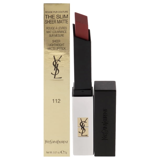 Labial Yves Saint Laurent Rouge Pur Couture The Slim Sheer Matte 2 ml Mujer
