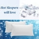 thumbnail image 2 of Fundas de almohada Beckham Hotel tamaño king, efecto refrescante, set de 2, blancas, 2 of 9