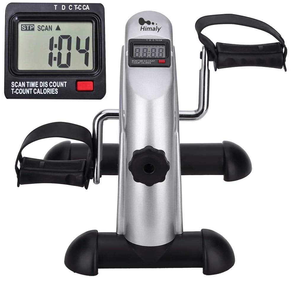 Bicicleta Estática Himaly Mini Para Debajo Del Escritorio Con Pantalla Lcd