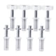 thumbnail image 4 of Kit De Herrajes Para Puertas Plegables Con Pivote Superior Y Rueda Guía Para Tiendas, Oficinas Y Armarios, 8 Piezas, 4 of 5