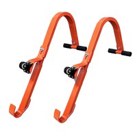 Magideal - 2X Extensión De Cumbrera De Techo Gancho De Escalera De Techo Accesorios De Escalera Antideslizante Gancho De Escalera De Techo Portátil Estabilizador