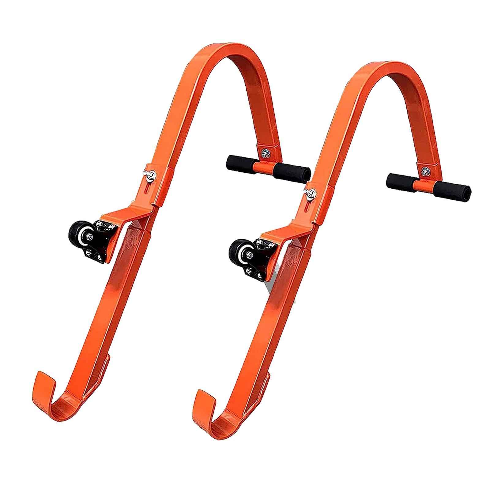 Magideal - 2x Extensión De Cumbrera De Techo Gancho De Escalera De Techo Accesorios De Escalera Antideslizante Gancho De Escalera De Techo Portátil Estabilizador