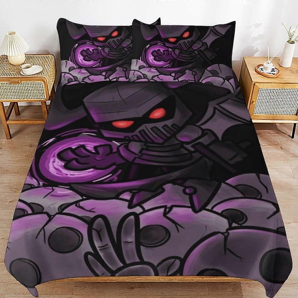 Juego de funda nórdica Castle Craers, juego de ropa de cama de 3 piezas, juego de funda de edredón decorativa