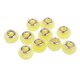 thumbnail image 4 of 10 Piezas De Lámina De Oro De 12 Mm De Cuentas Redondas De Vidrio De Murano Para La Fabricación De Joyas Artesanales Amarillo, 4 of 5